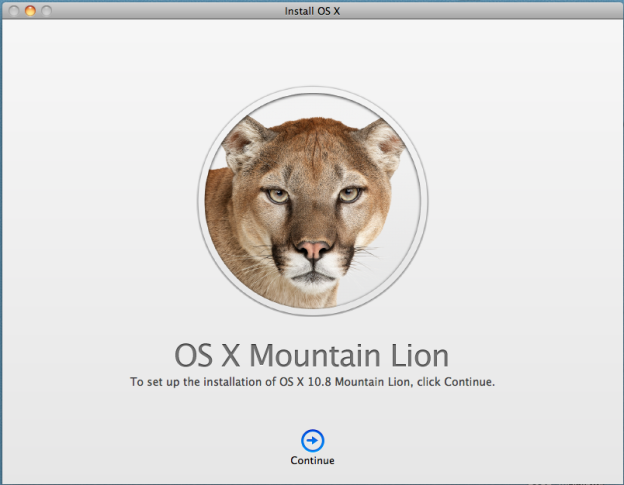 Upgrading to OS X Mountain Lion