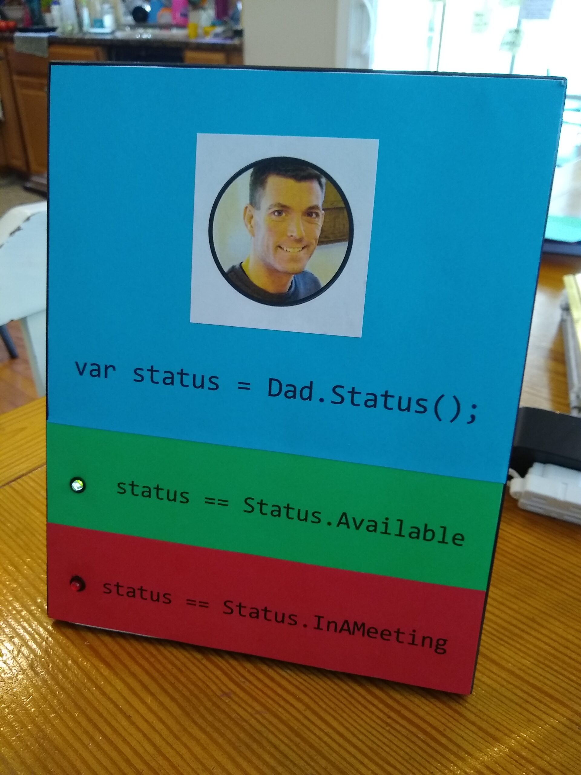 Dad Status Indicator